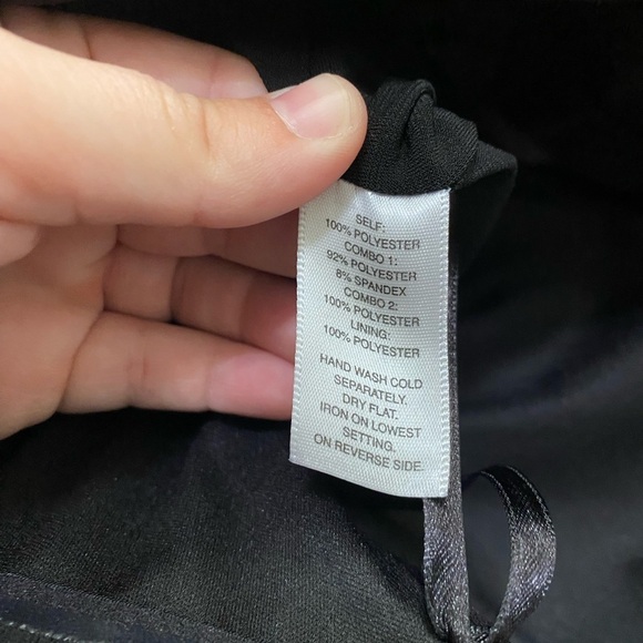 WHITE HOUSE BLACK MARKET new with tags black sequins strapless jumpsuit party 2 - Picture 8 of 8